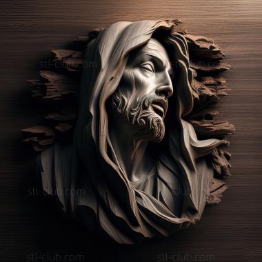 3D model st jesus (STL)